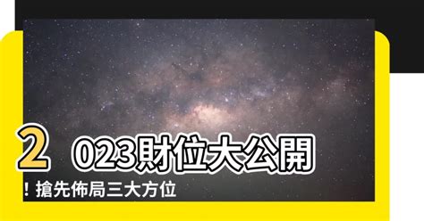 2023店面財位|2023財位大公開